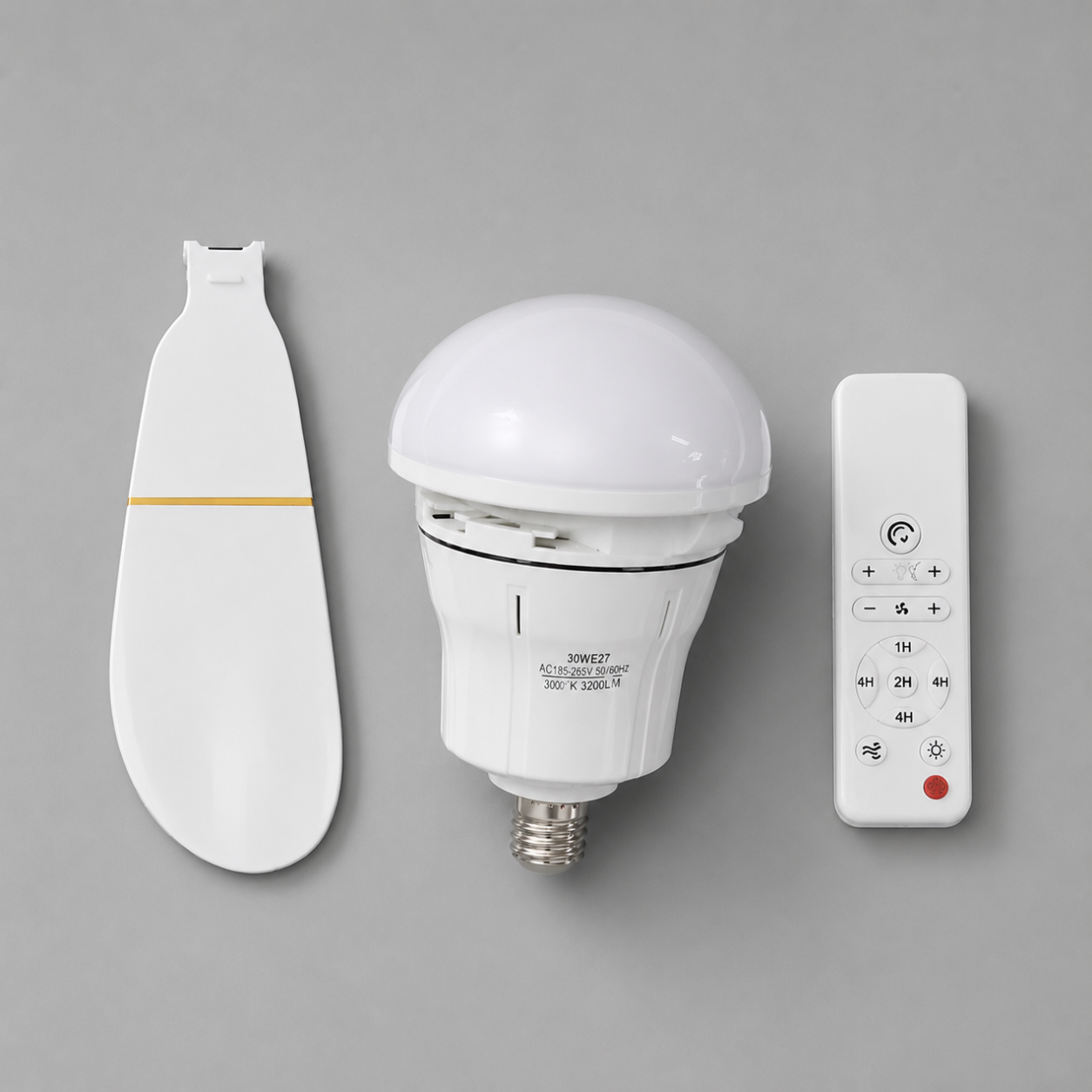 Parıltı Home Uzaktan Kumandalı LED Tavan Tipi Fan